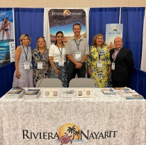 The Riviera Nayarit was present in Las Vegas Travel Agent Forum