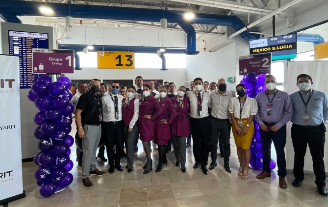 PUERTO VALLARTA LAUNCHES NEW AIR OPERATION WITH VOLARIS FROM FELIPE ÁNGELES INTERNATIONAL AIRPORT 